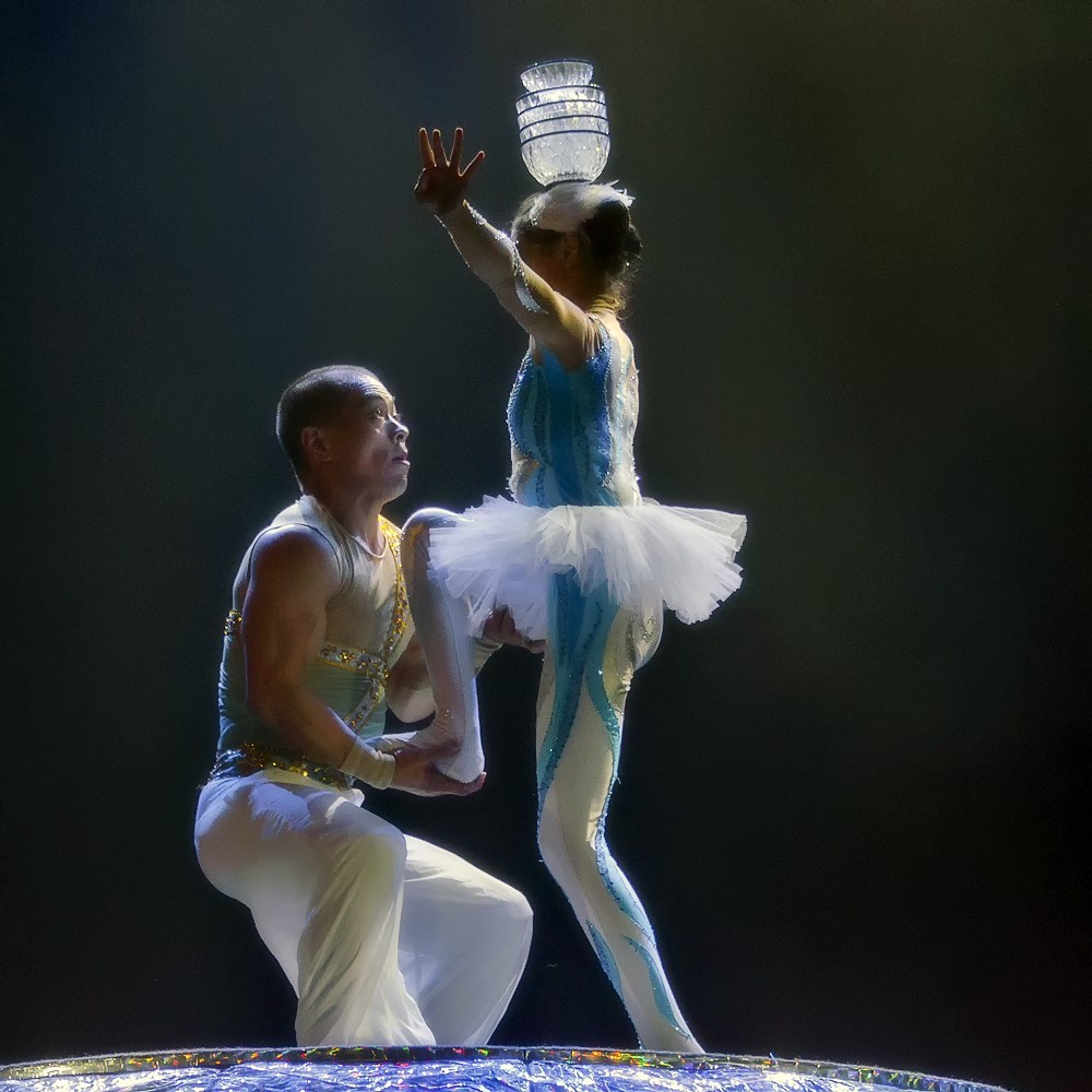 舞台摄影杂技之顶碗4