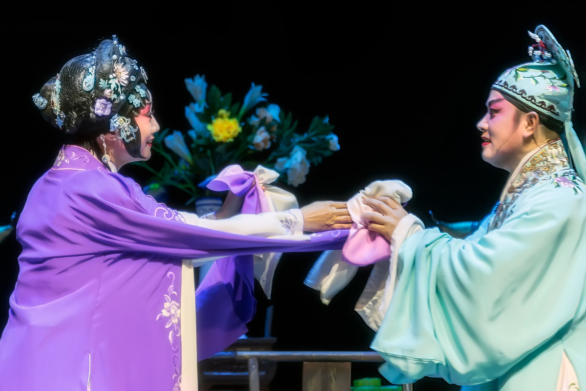 舞台摄影：新编川剧《目连之母》之[为儿愿守寡]