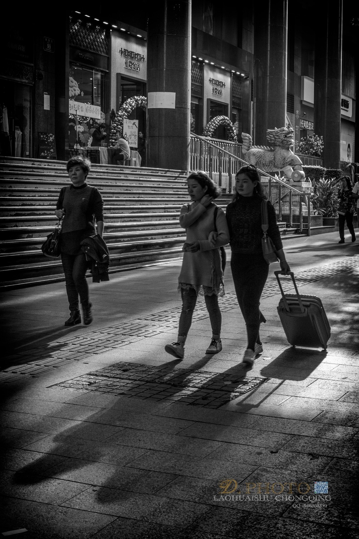 重庆洪崖洞（黑白篇）