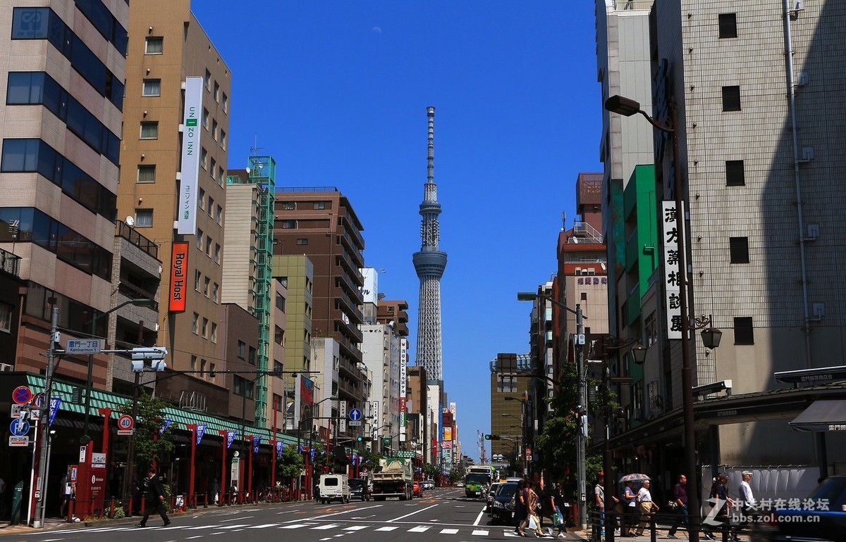 日本本洲富士山开心之旅东京市区掠影