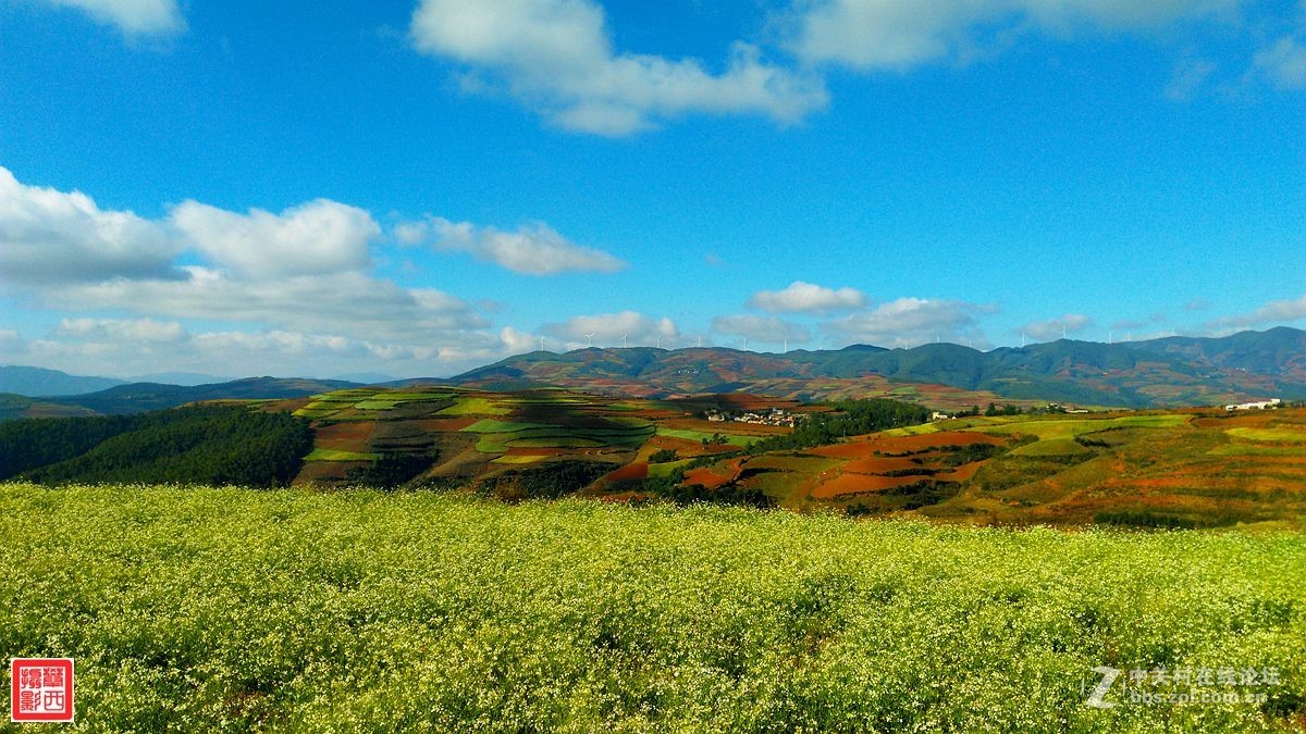 云南风光～东川．红土地(华为手机Chel-CL10拍摄)
