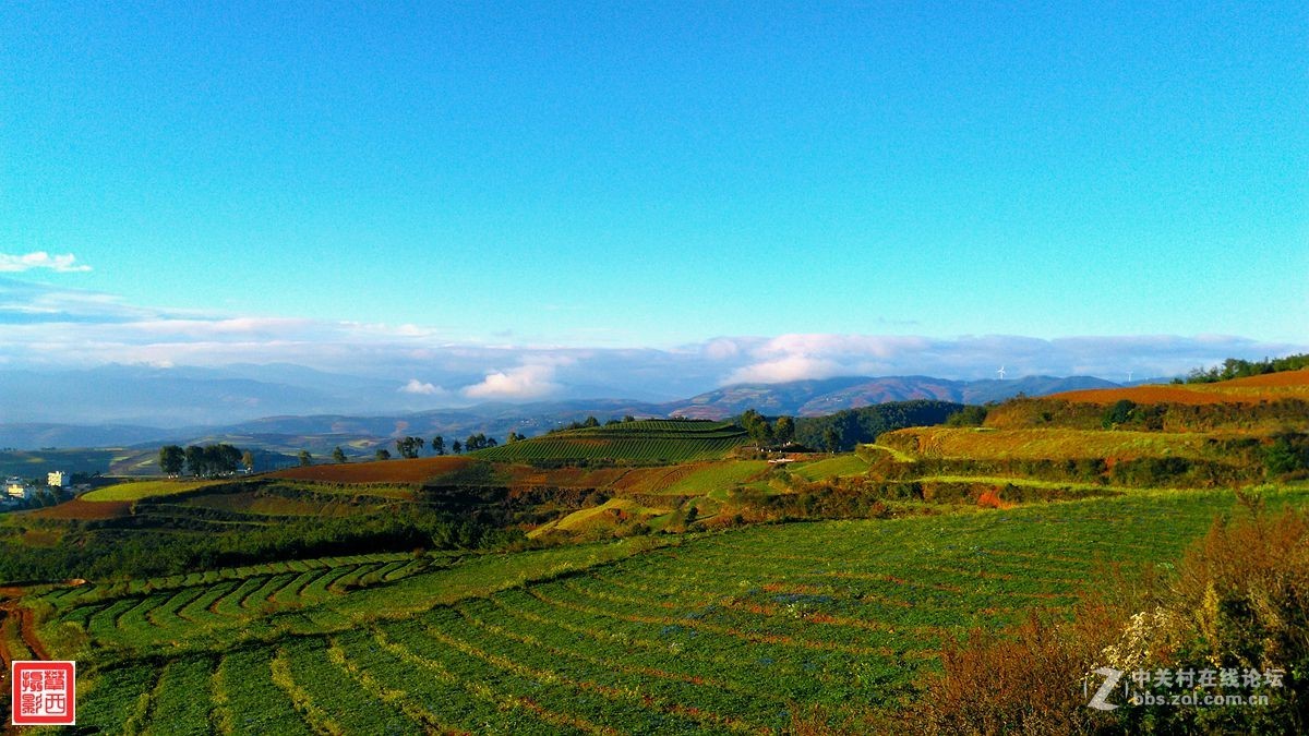 云南风光～东川．红土地(华为手机Chel-CL10拍摄)