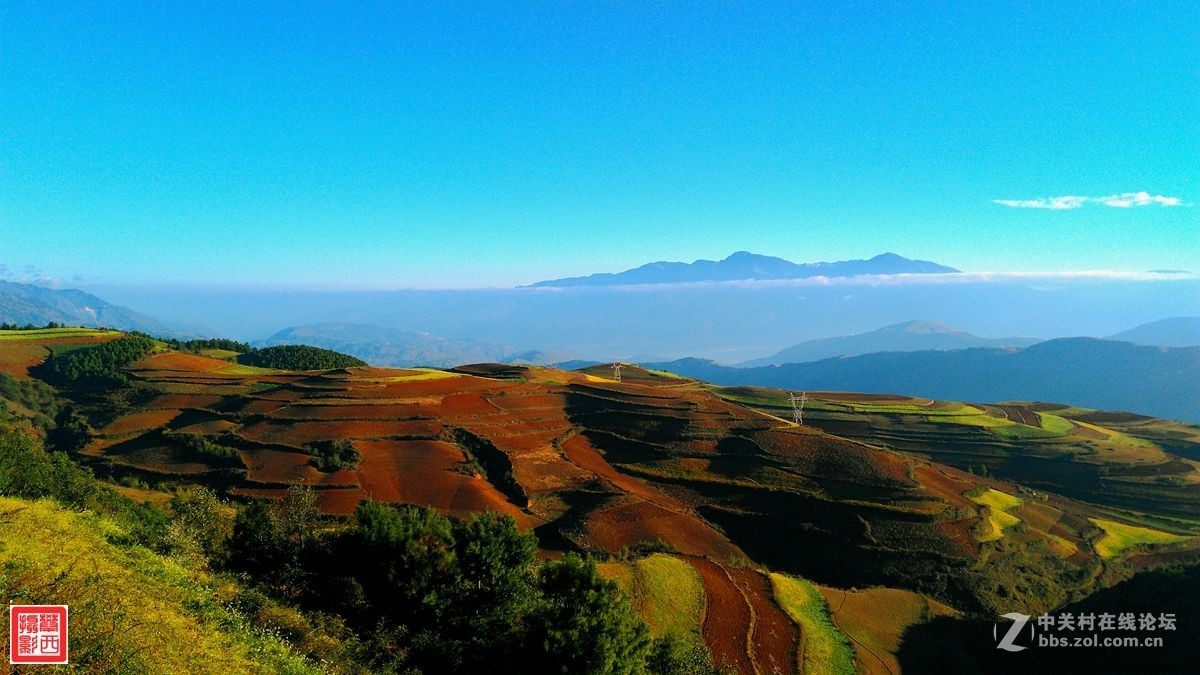 云南风光～东川．红土地(华为手机Chel-CL10拍摄)