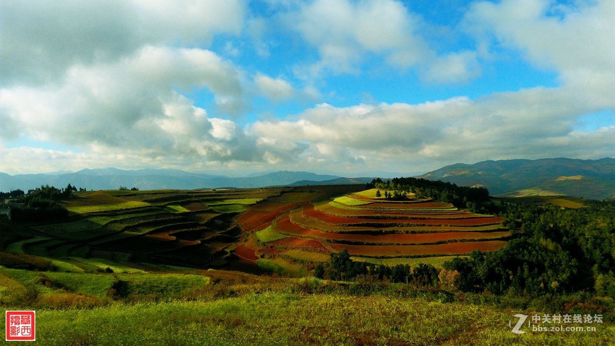 云南风光～东川．红土地(华为手机Chel-CL10拍摄)