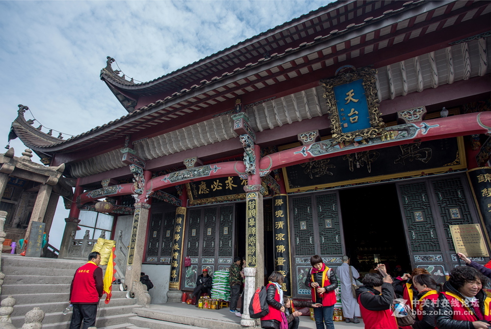 九华山百岁宫天台寺小天台寺