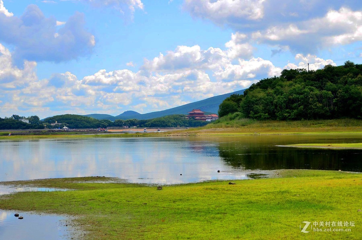 镜泊湖滩涂湿地