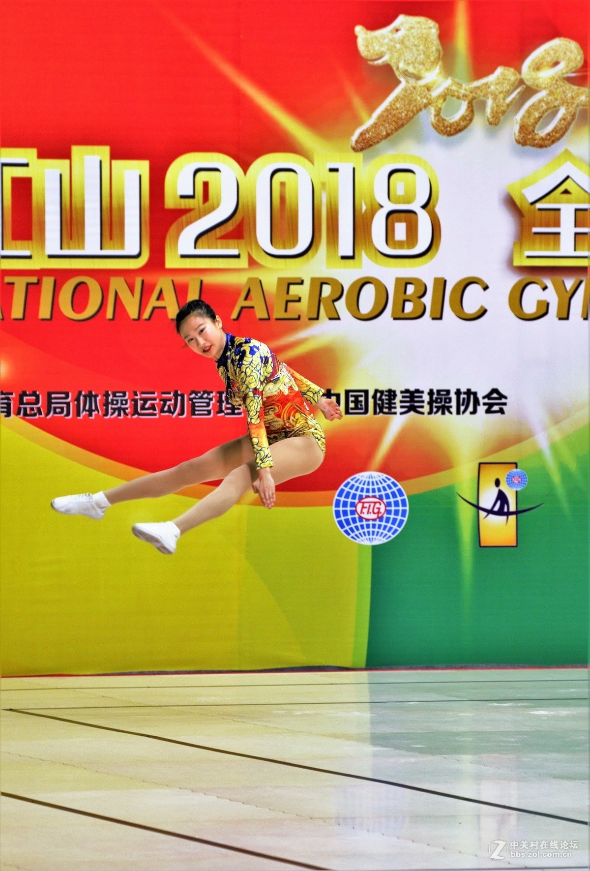 健美操赛场抓拍——2