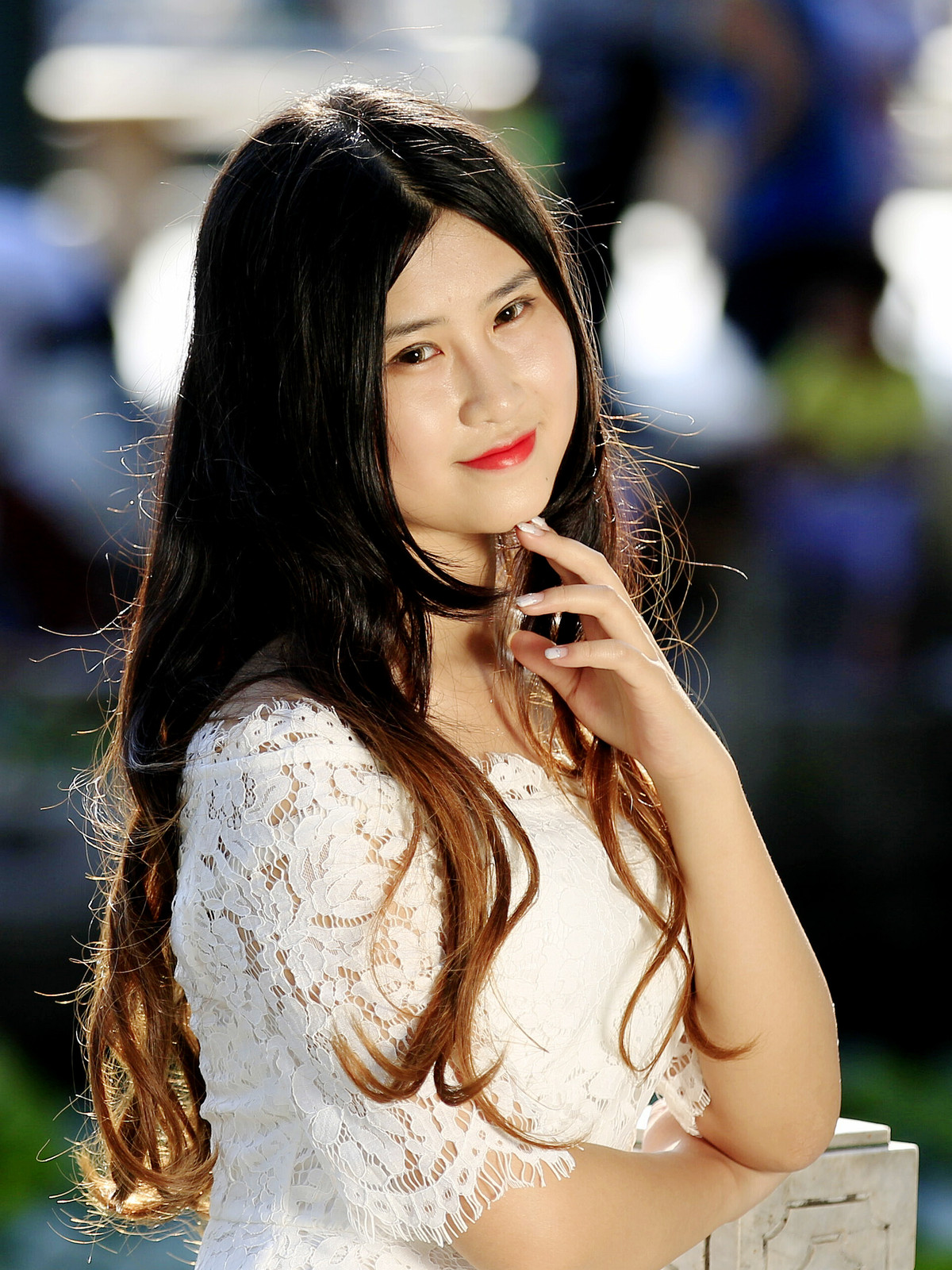 2015年9月19日陶然亭公园拍美女竖版