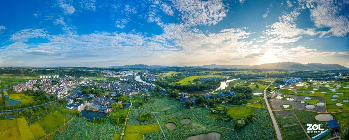 江西吉安：富渼农庄荷花盛开正当时