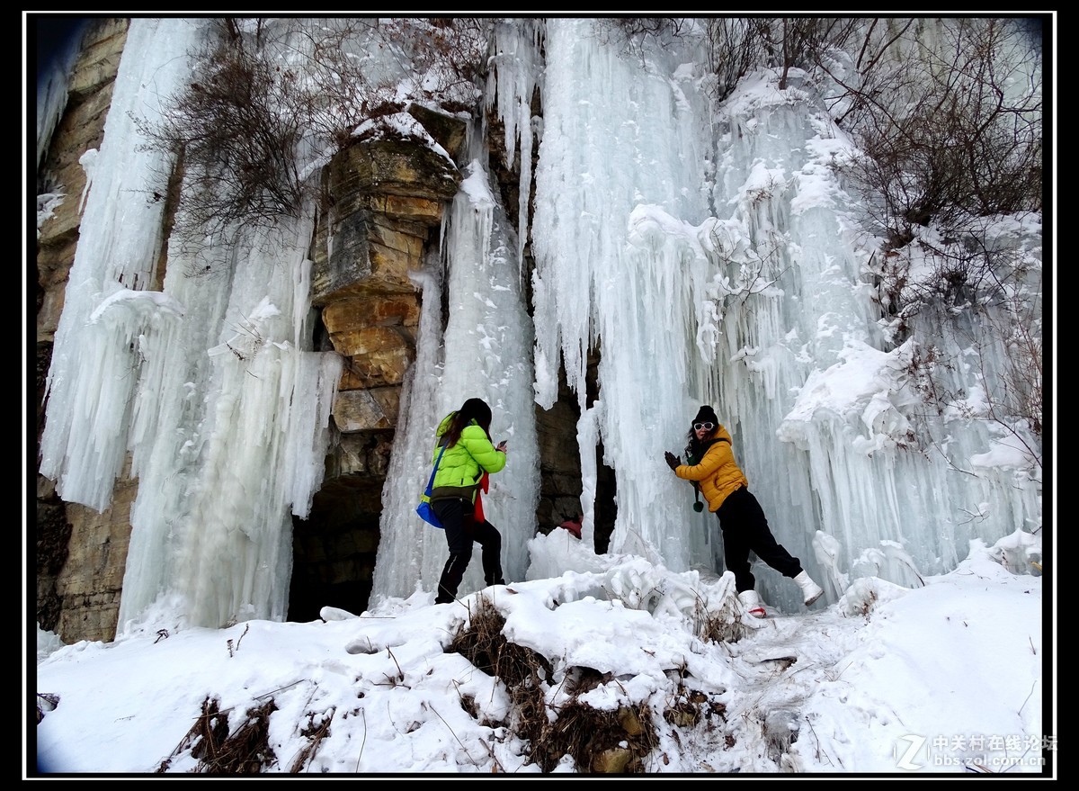 冰瀑奇观——“冰帘洞”