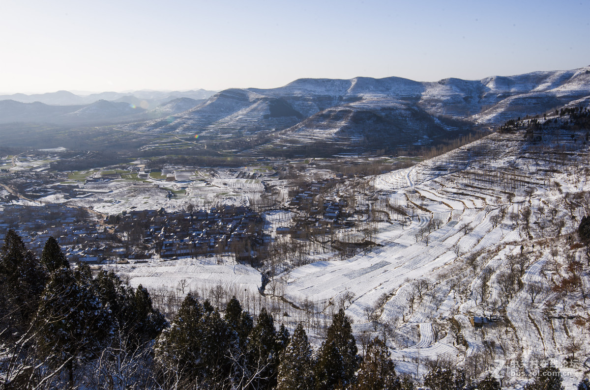 过年巧遇一场雪