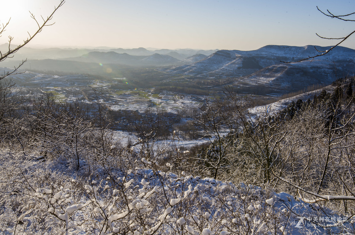 过年巧遇一场雪