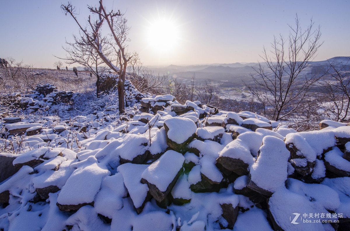 过年巧遇一场雪