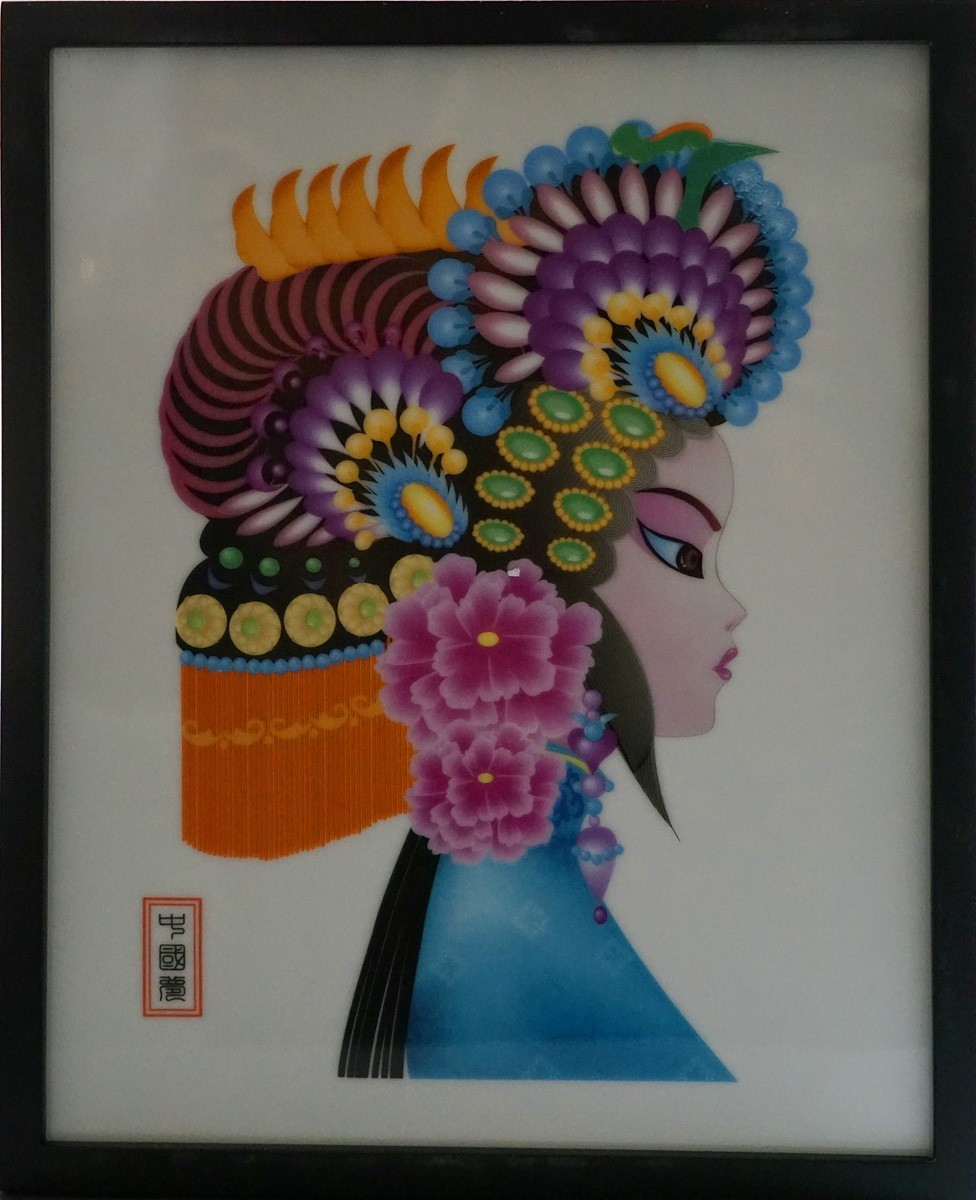 瓷板画