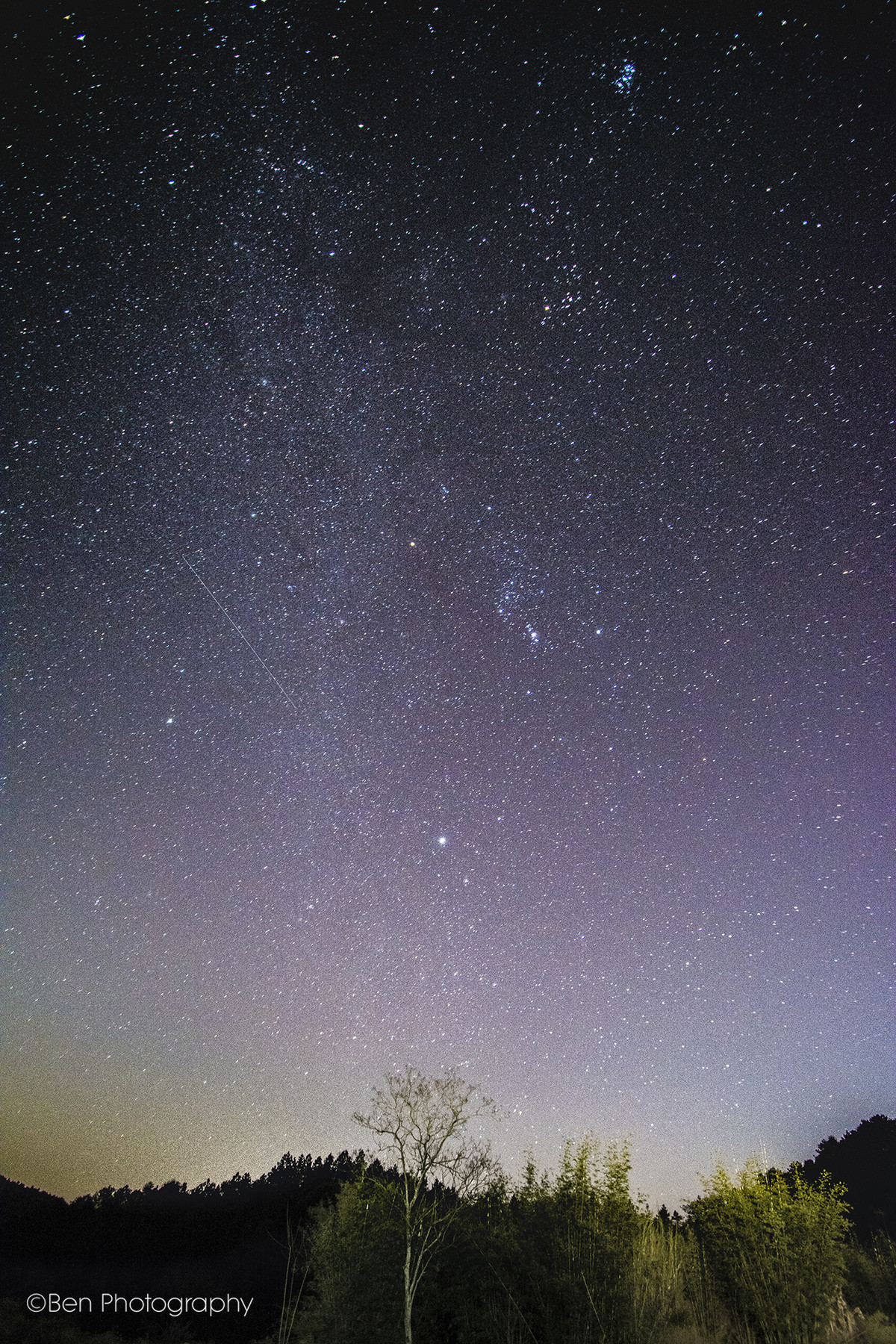 冬季星空