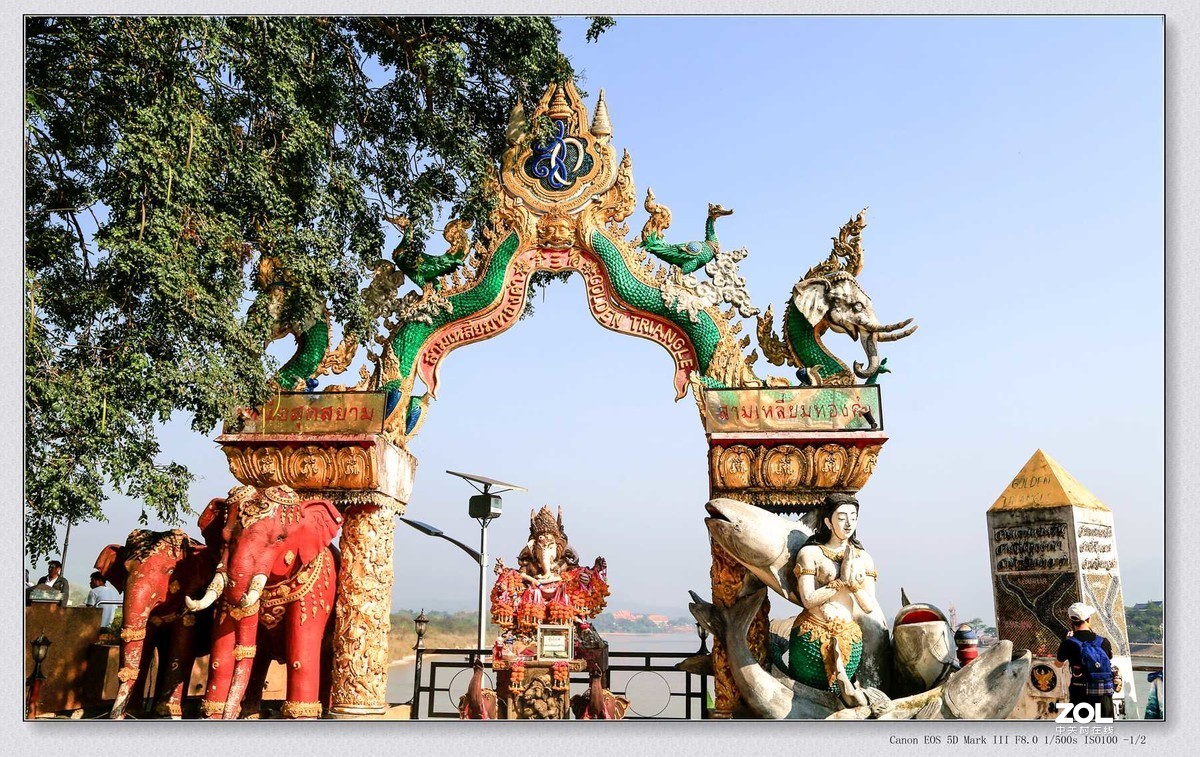 泰国清莱观光旅游之四————一眼看三国的金三角