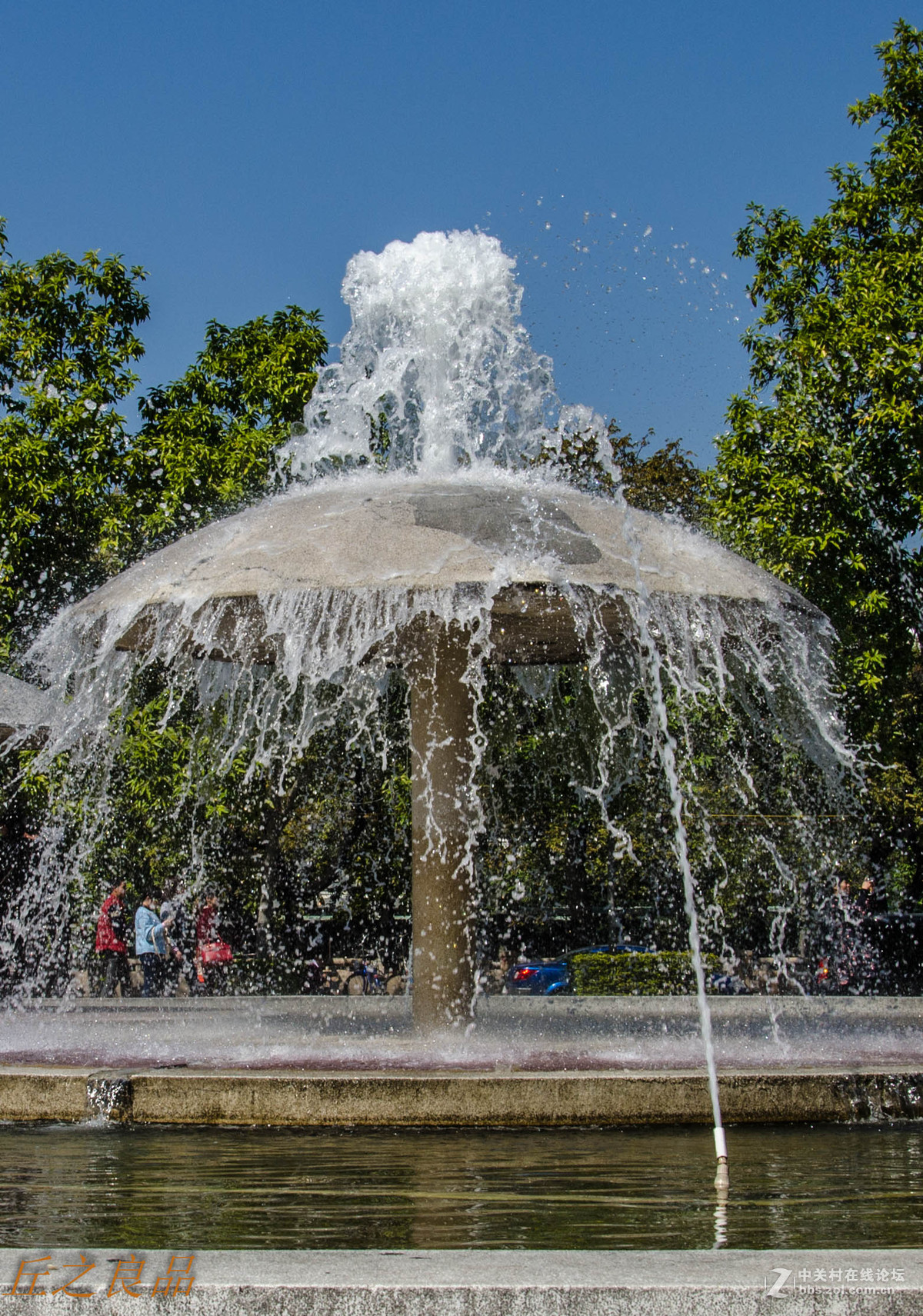 春光明媚的莞城文化广场