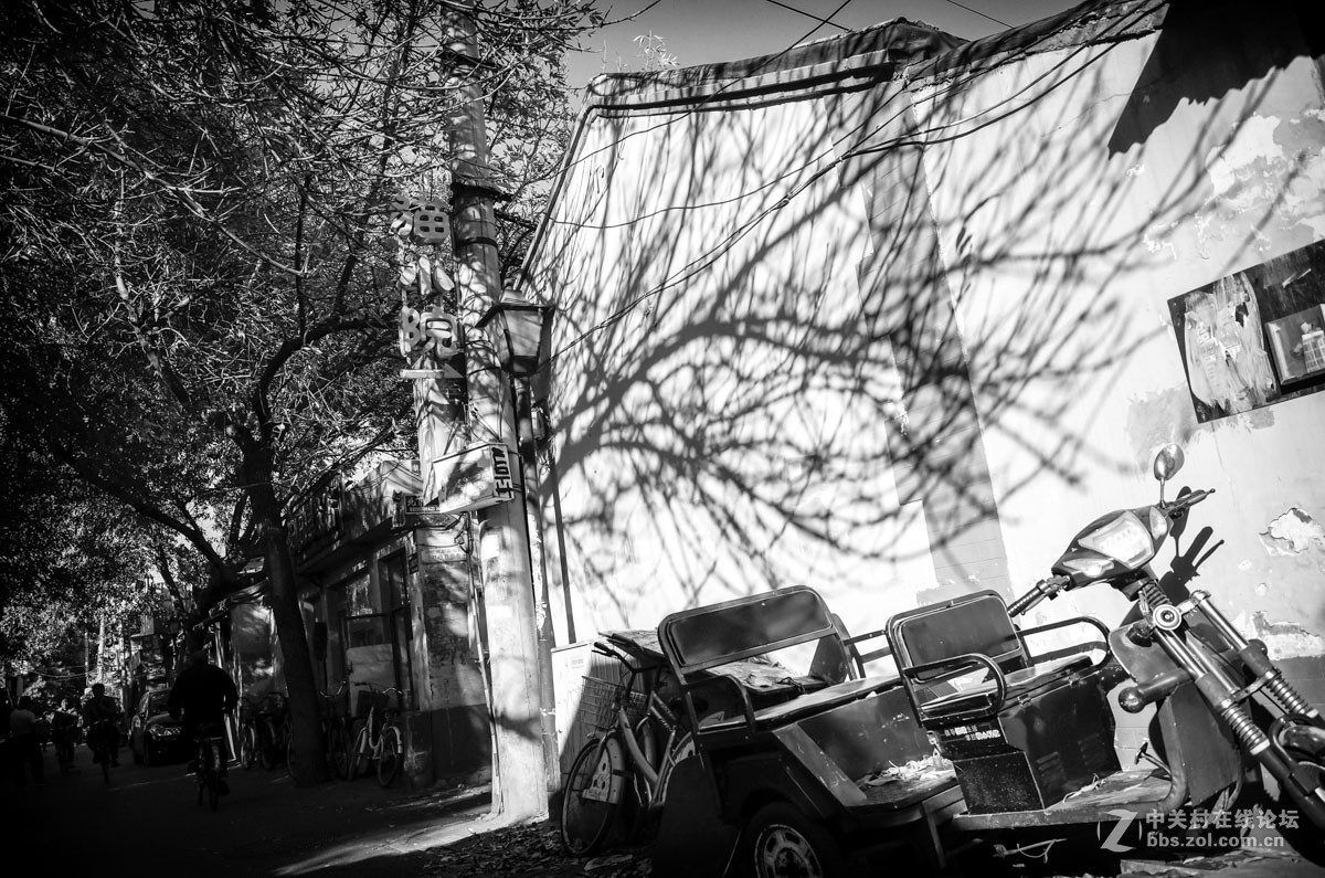 一组街上黑白盲拍