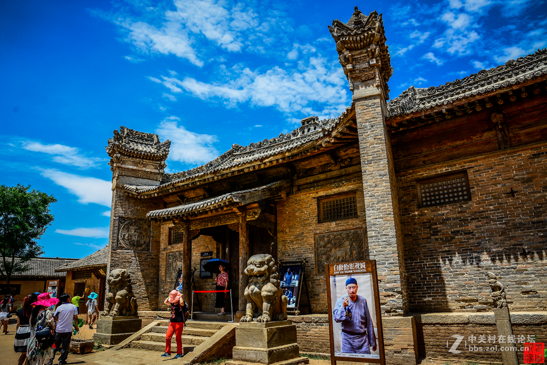 白鹿原影视城一一白鹿村3