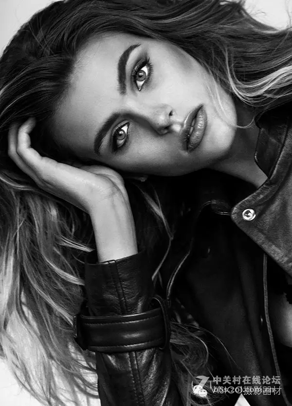 美国jurijtreskow时尚黑白肖像摄影