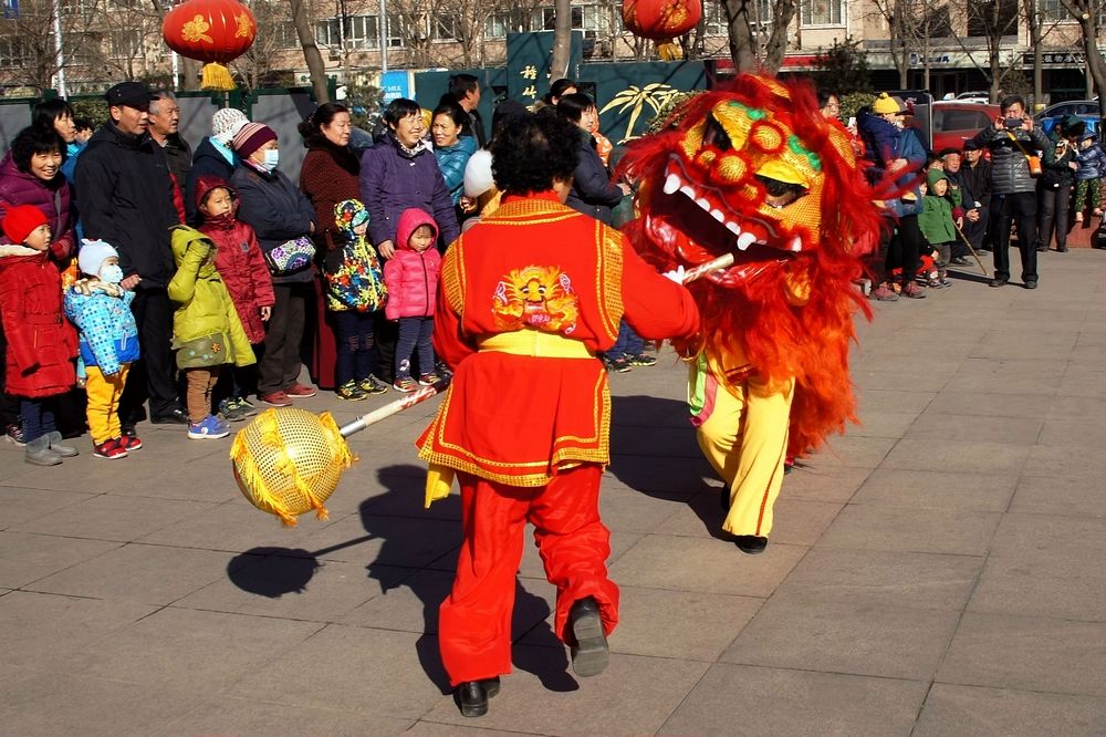 2017桥西区《盛世欢歌文化游园》—戏狮