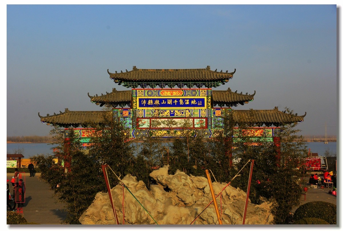 年气中湿地风景