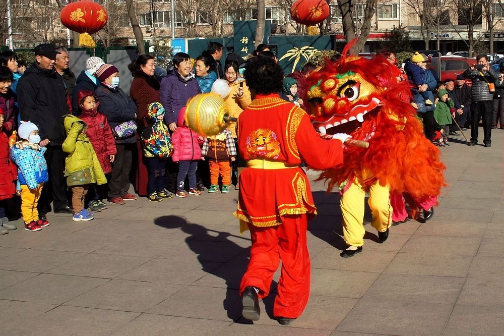 2017桥西区《盛世欢歌文化游园》—戏狮