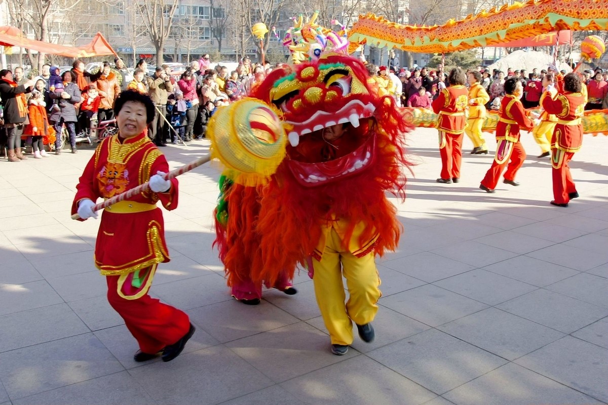 2017桥西区《盛世欢歌文化游园》—戏狮