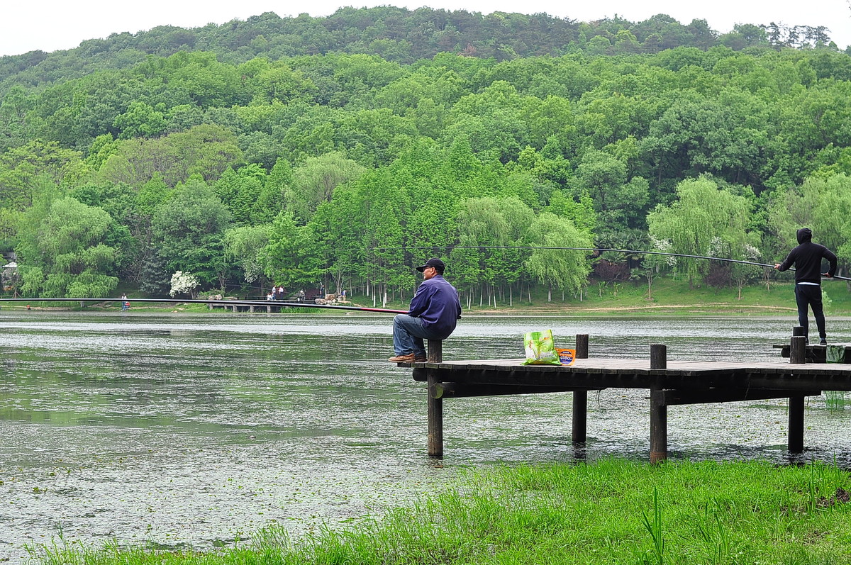 钓鱼是休闲