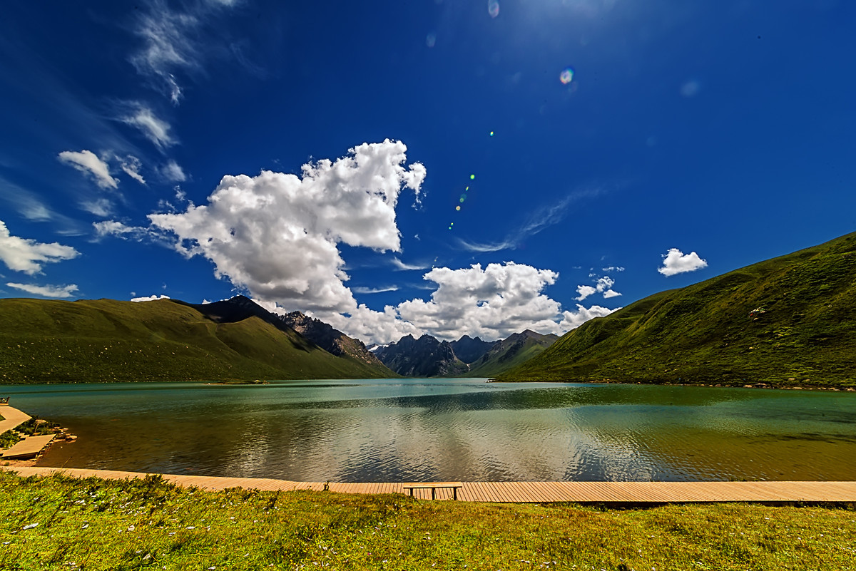 西北风光    青海   《年宝玉则地质公园》