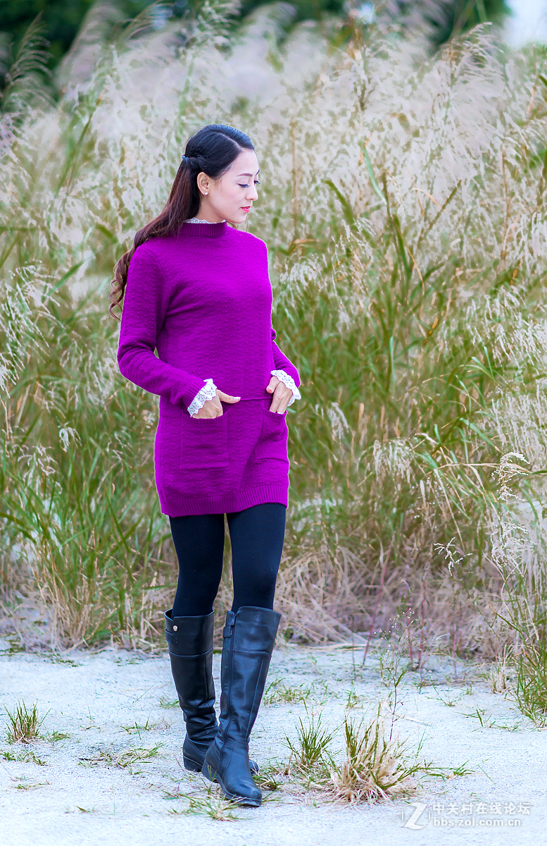 冬日人像-中关村在线摄影论坛