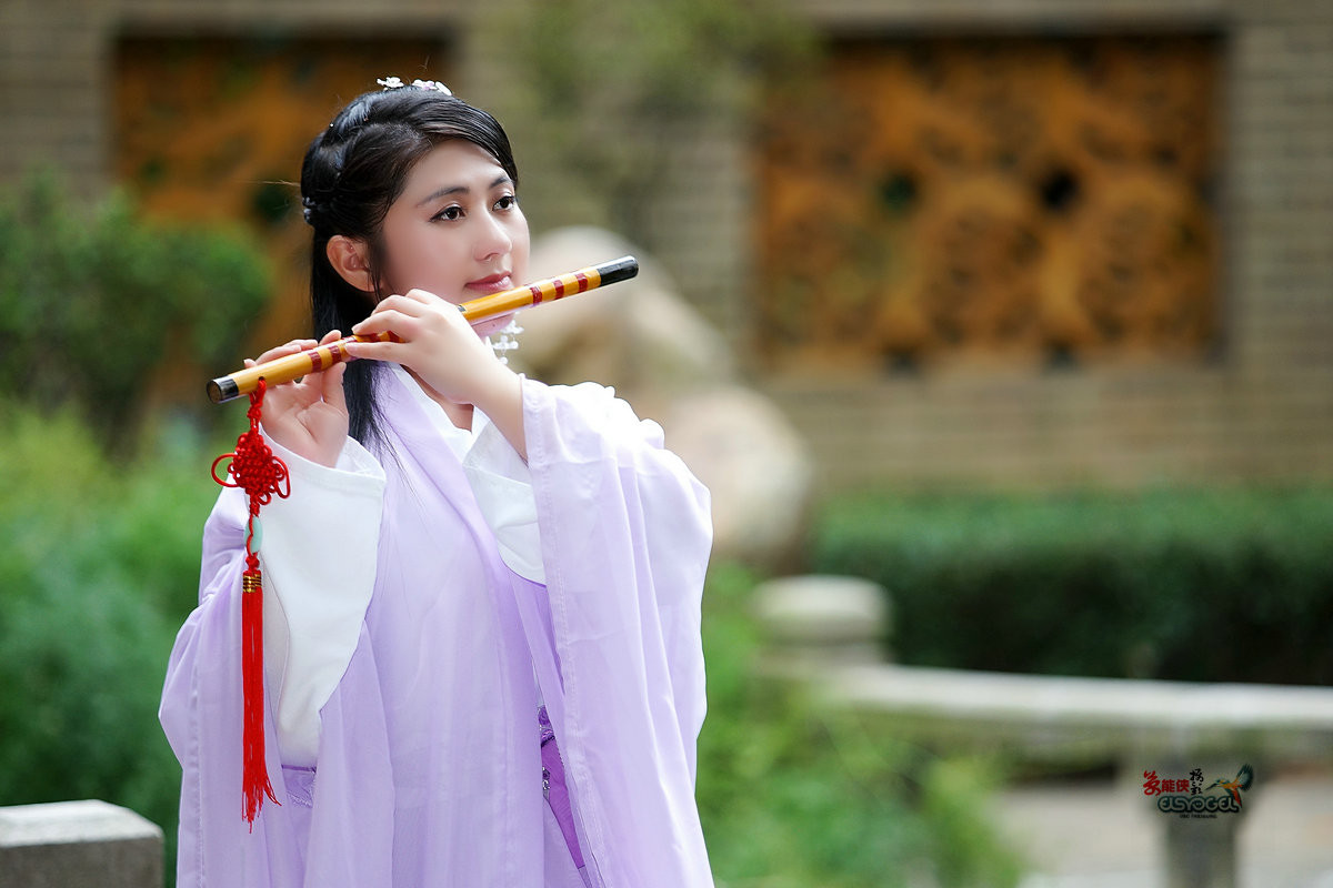 兰圃古装淑女火凤凰