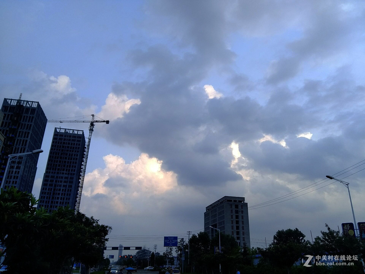 晚霞（手机拍摄）