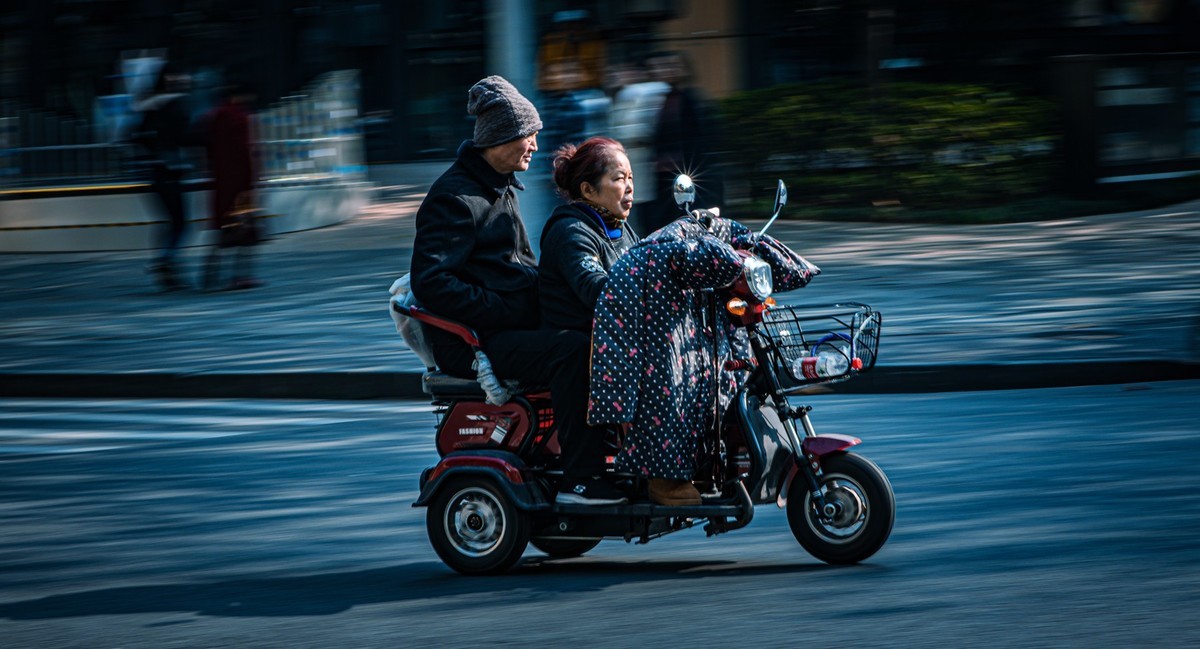 Z50转接尼康85F1.8G扫街新天地