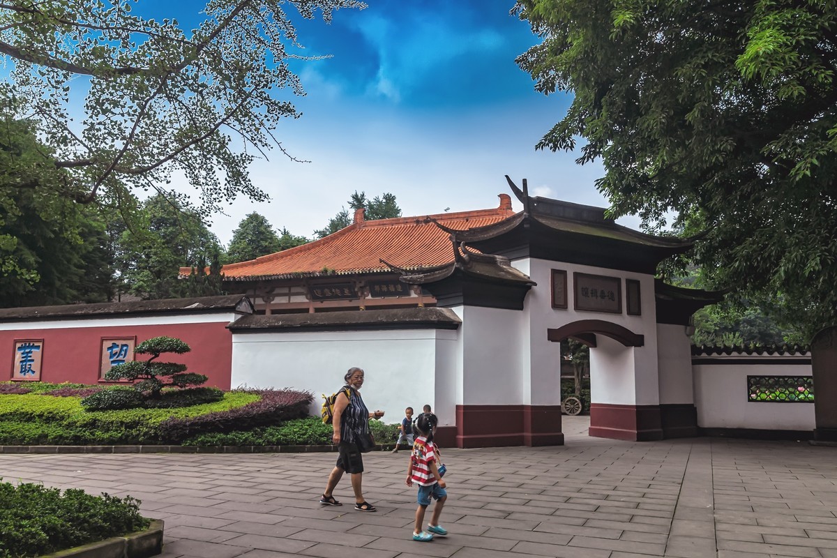 成都郫都区望丛祠荷