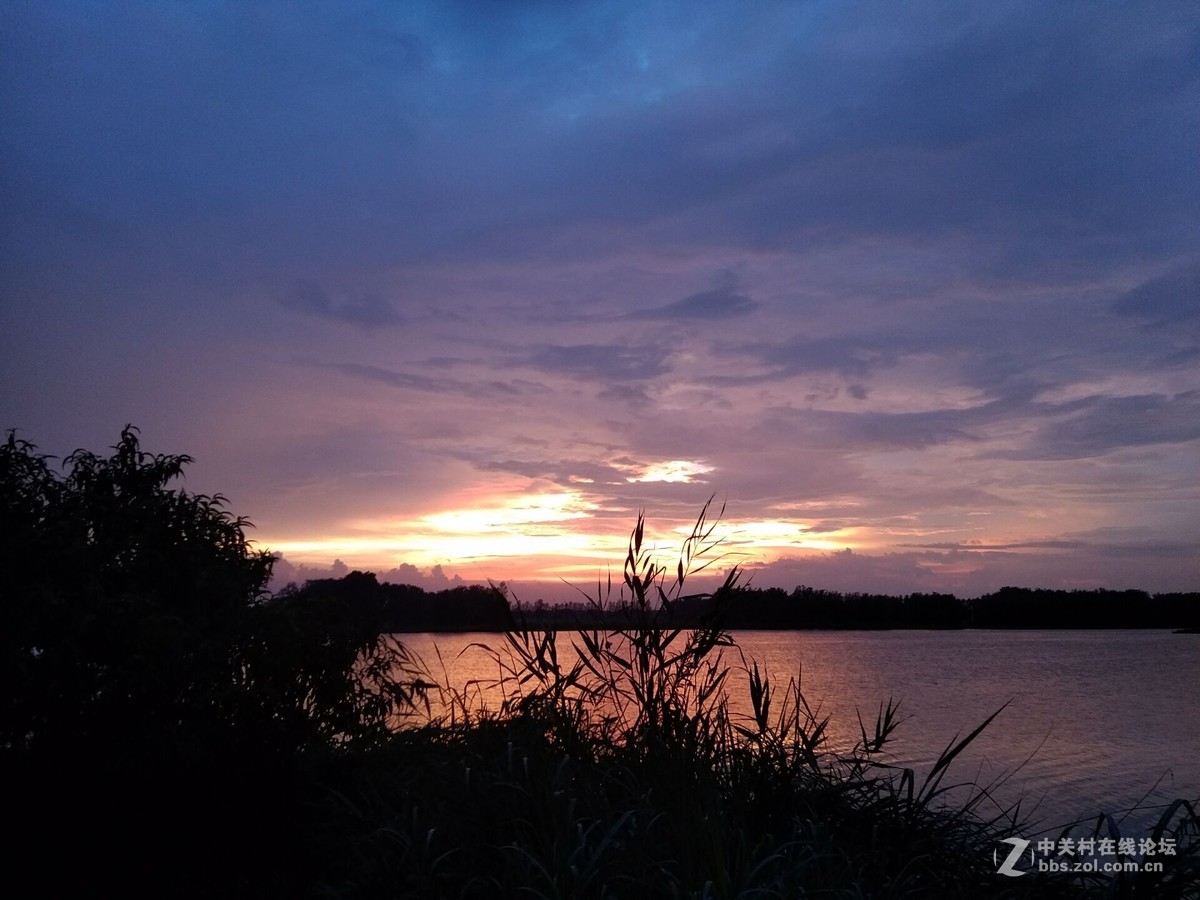 晚霞（手机拍摄）