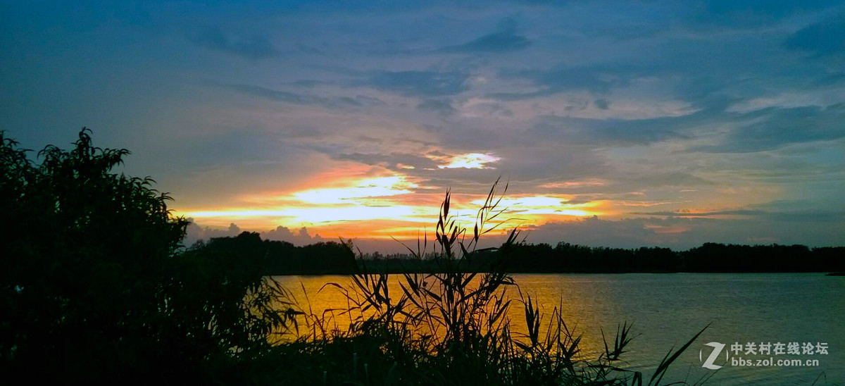 晚霞（手机拍摄）