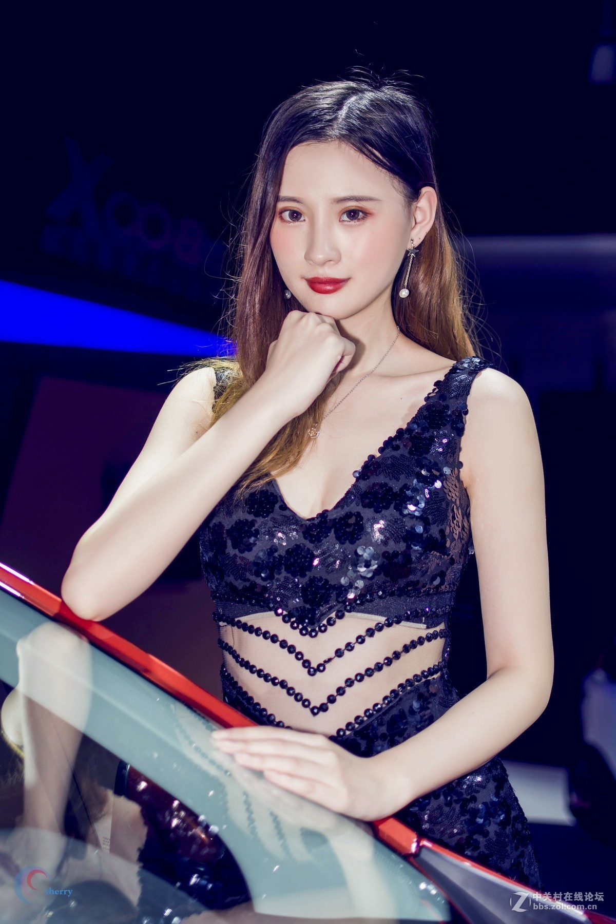 2018南京国际汽博会   满屏都是小仙女