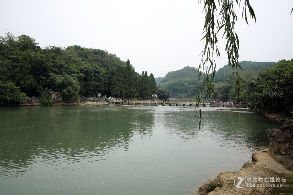 贵州行【喀斯特水上石林】游拍。