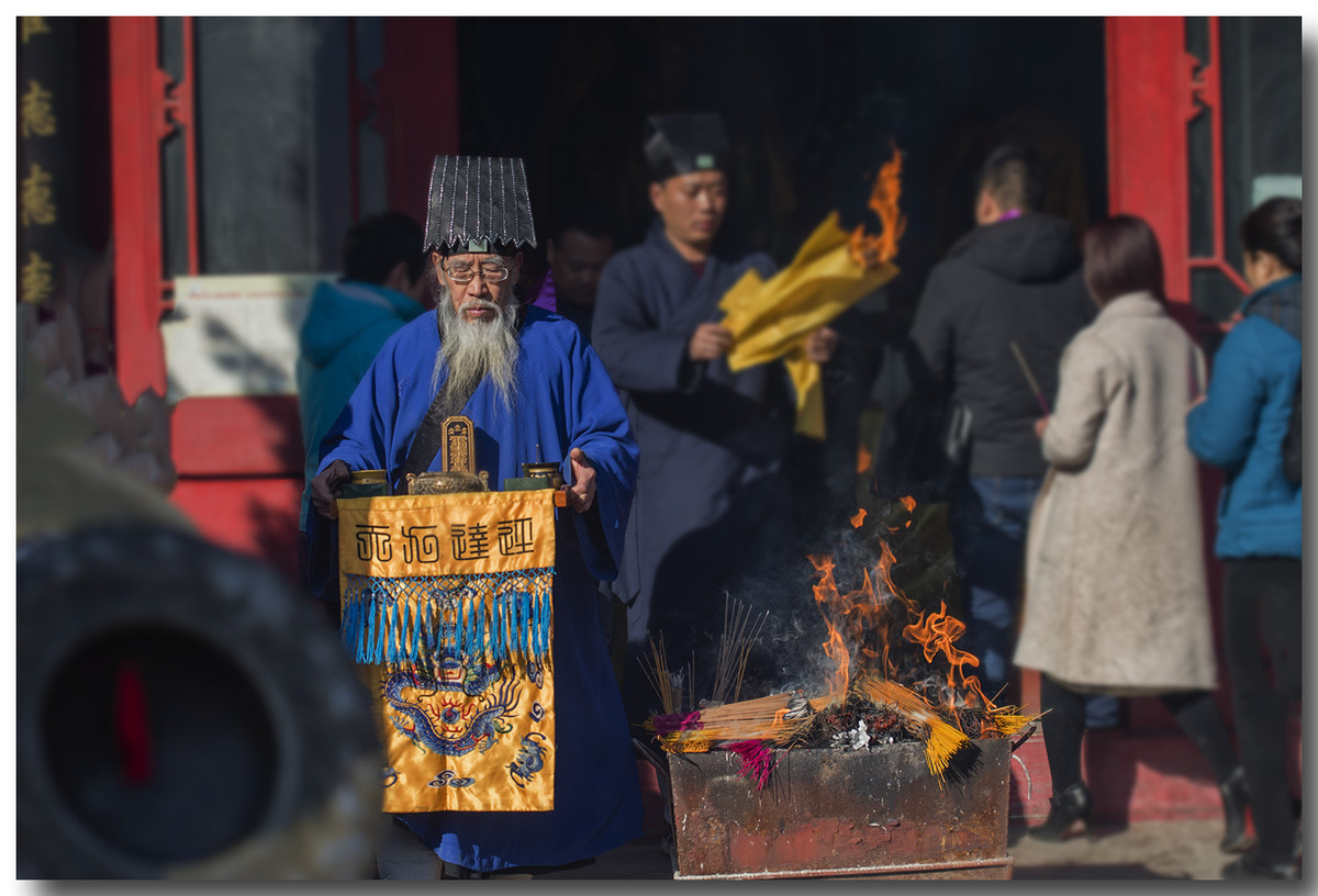 咔啪视觉十方院道人与法会纪实