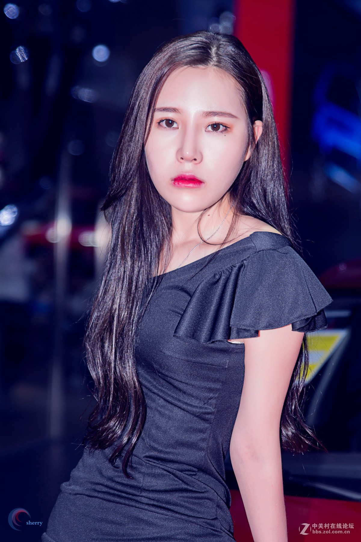 2018南京国际汽博会   满屏都是小仙女