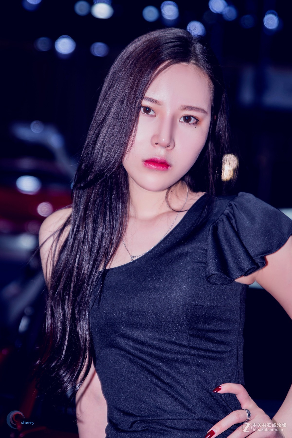 2018南京国际汽博会   满屏都是小仙女