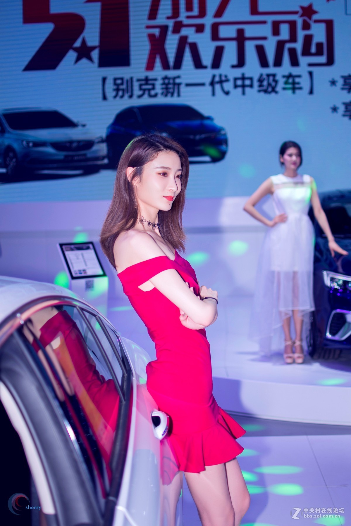 2018南京国际汽博会   满屏都是小仙女