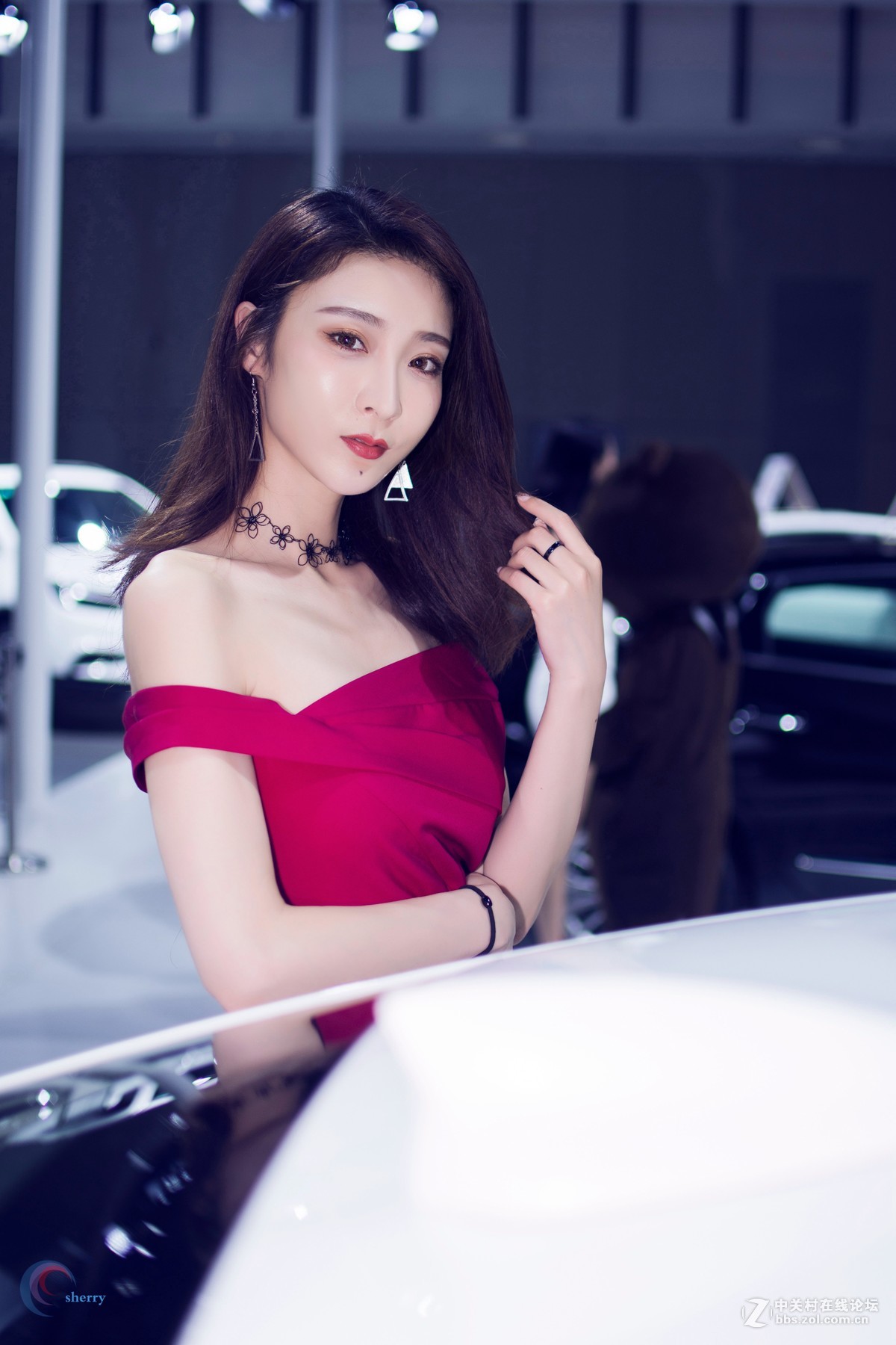 2018南京国际汽博会   满屏都是小仙女