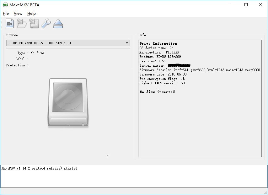 【实测结果提醒】BDR-S09XLB “不支持” 4K UHD 蓝光盘！