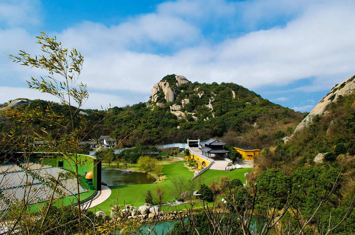 舟山朱家尖白山景區