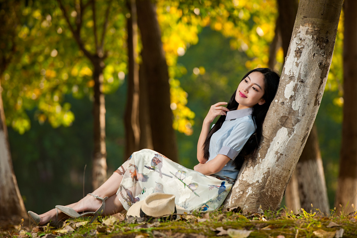 #2015MissChinajoy摄影大赛#秋色人像☆☆★岩岩★☆☆