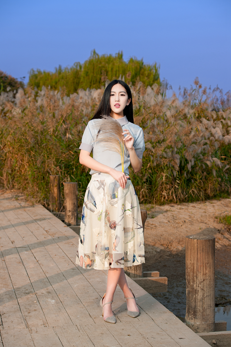 #2015MissChinajoy摄影大赛#秋色人像☆☆★岩岩★☆☆