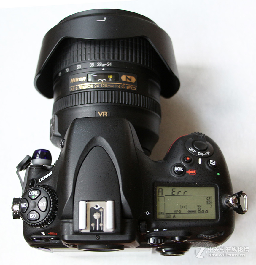 尼康D800出现 Err 错误信息，属于故障？