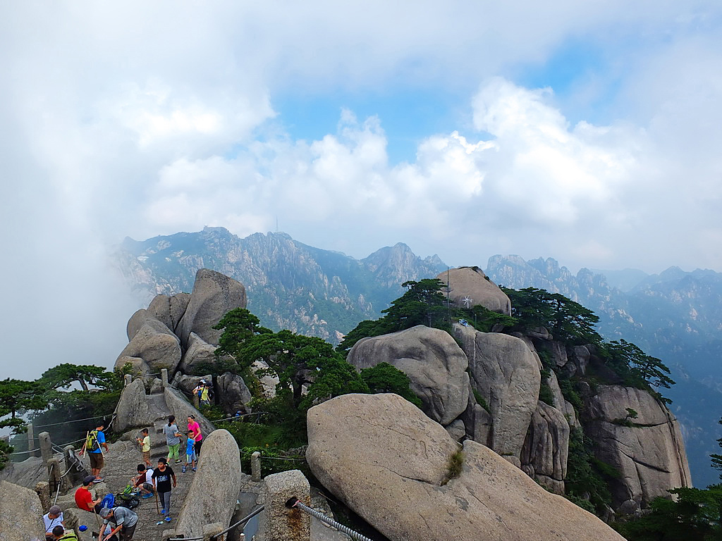 黃山景區隨拍五天都峰4